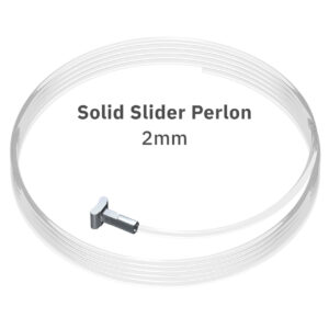 Hanging Wires Solid Slider 2mm – Perlon